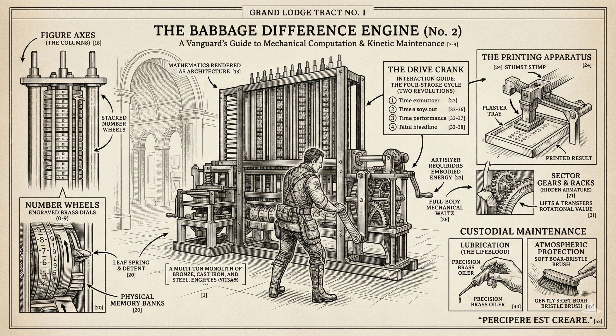 Difference Engine Schematics