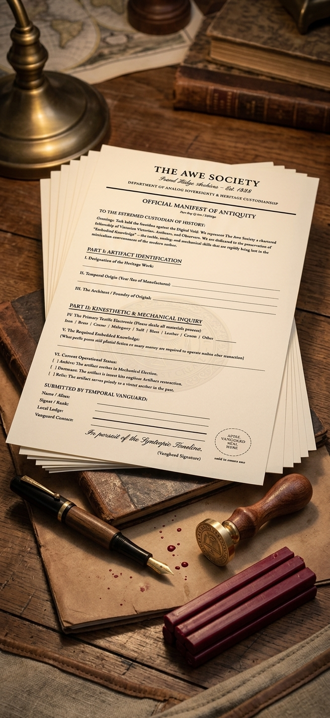 The Age of Awe Blueprint